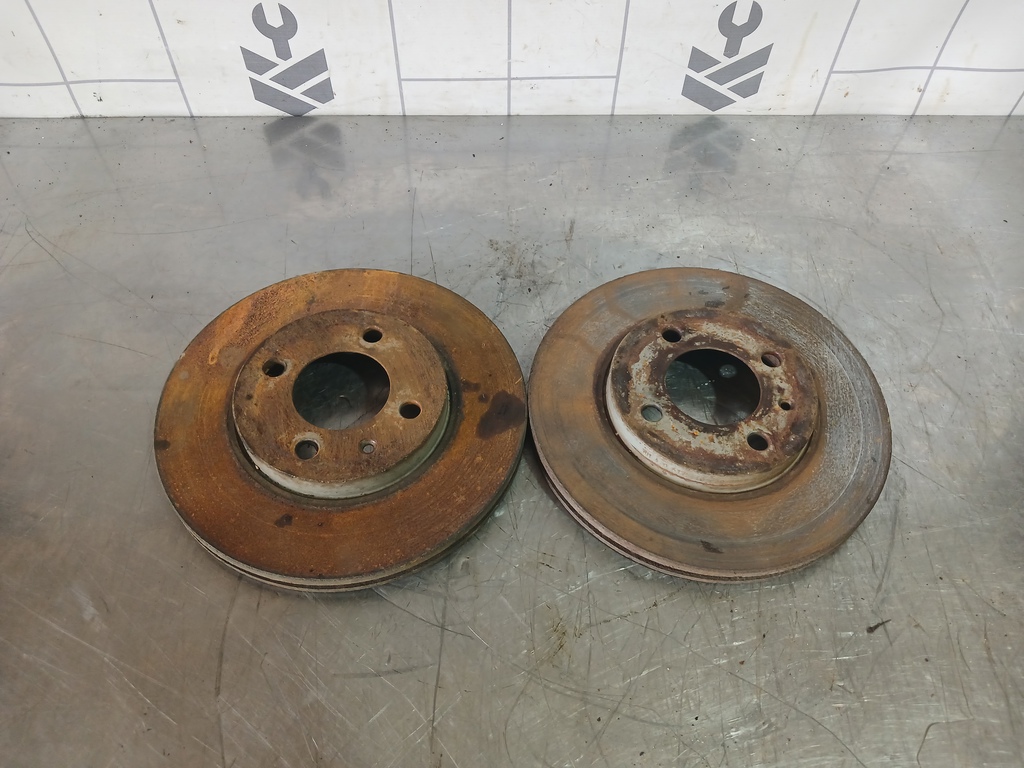 VW Passat  B3  1988-1993 для Диск тормозной передний вентилируемый