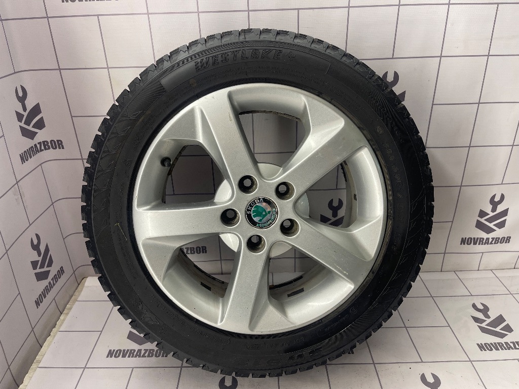 Skoda Octavia A5 1Z   04-13 для Диск колесный легкосплавный к-кт