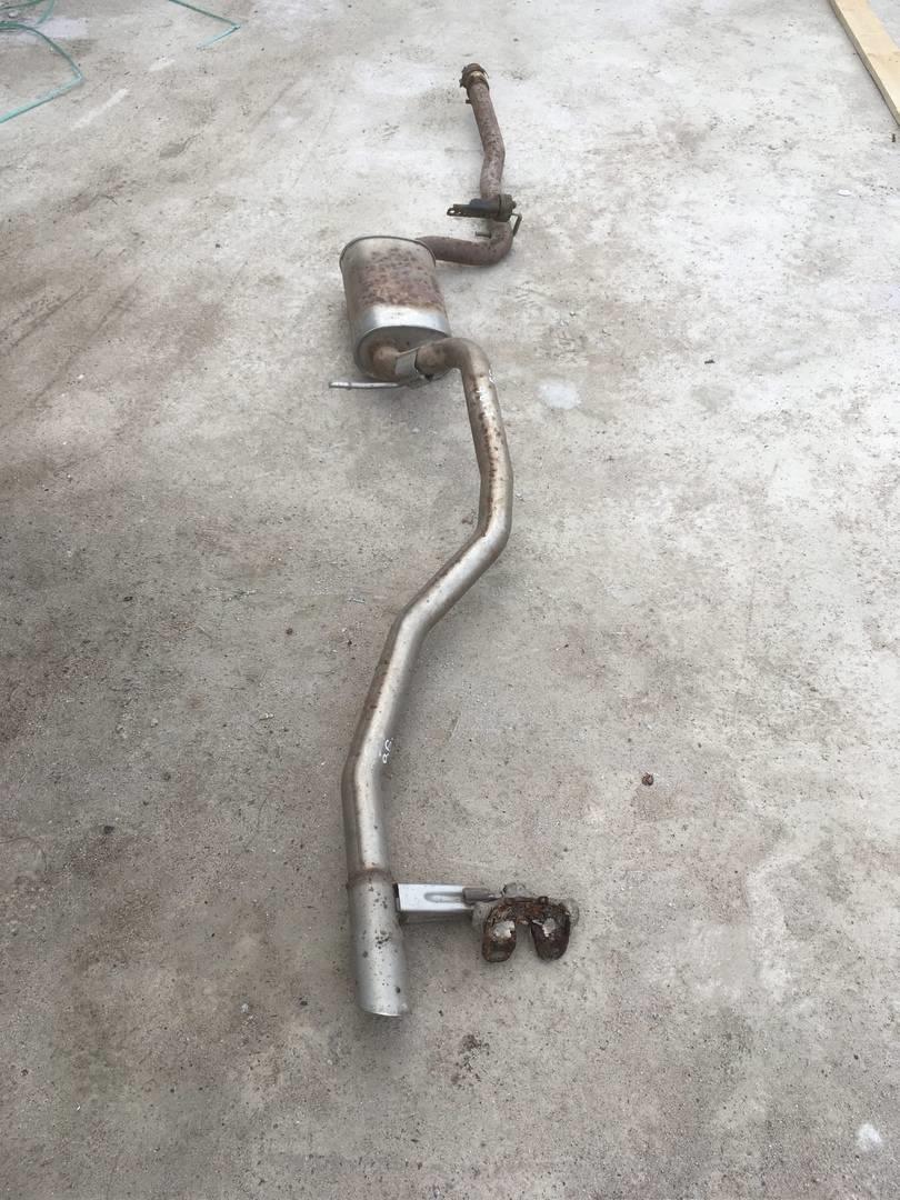 VW Passat B6 05-10 для Глушитель в сборе