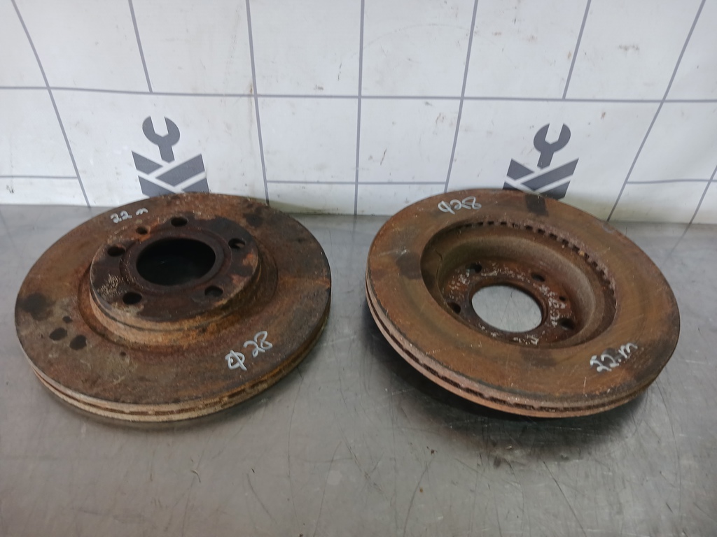 VW Passat B5 96-00 для Диск тормозной передний вентилируемый