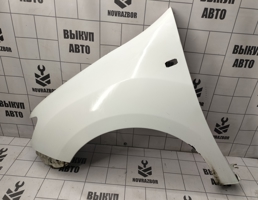 Крыло переднее левое для Renault Logan 2 14-18  запчасти бу