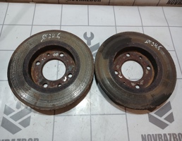 Диск тормозной задний для Peugeot 307 2001-2008  запчасти бу