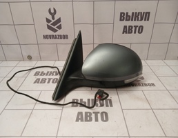 Зеркало левое электрическое для Skoda Yeti 2009-2018  запчасти бу