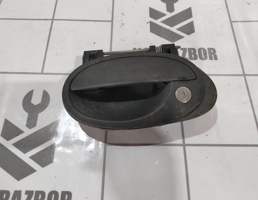 Ручка двери передней наружная левая для Opel Corsa C 2000-2006  запчасти бу