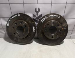 Диск тормозной передний вентилируемый для Chevrolet Aveo T200 03-08  запчасти бу