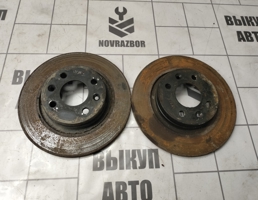 Диск тормозной передний не вентилируемый для Renault Logan 2 14-18  запчасти бу