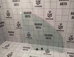 Стекло двери передней правой для Renault Logan 2005-2014  запчасти бу