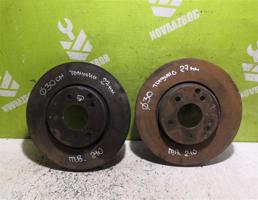 Диск тормозной передний вентилируемый для Mercedes Benz W210 E-class 1995-2000  запчасти бу