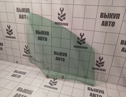 Стекло двери передней правой для Peugeot 307 2001-2008  запчасти бу