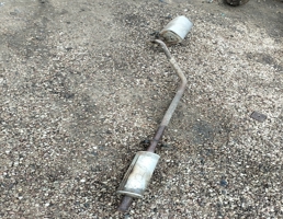 Средняя часть глушителя для Chevrolet Aveo (T250) 2005-2011  запчасти бу