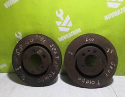 Диск тормозной передний вентилируемый для Seat Toledo 2  1999-2006  запчасти бу