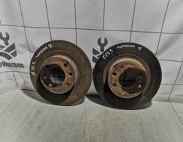 Диск тормозной передний не вентилируемый для Renault Logan 2005-2014  запчасти бу