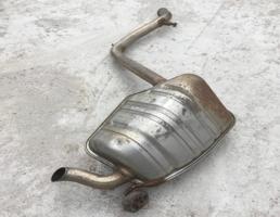 Глушитель основной для Mercedes Benz W211 E-Class 2002-2009  запчасти бу