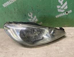 Стекло фары правой для Peugeot 206 98-12  запчасти бу