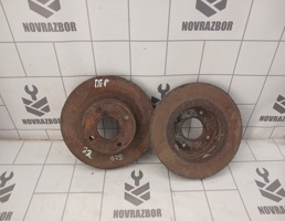 Диск тормозной передний вентилируемый для Nissan Almera N16 2000-2006  запчасти бу