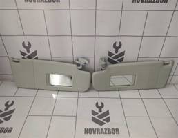 Козырек солнцезащитный (внутри) для Skoda Octavia A5 1Z   04-13  запчасти бу