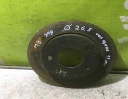 Диск тормозной задний для Mazda Mazda 3  BK  02-09  запчасти бу