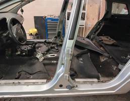 Порог со стойкой левый для Opel Astra H / Family 2004 >  запчасти бу