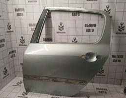 Дверь задняя левая для Peugeot 307 2001-2008  запчасти бу