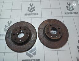Диск тормозной передний не вентилируемый для Volvo 440 1992-1994  запчасти бу