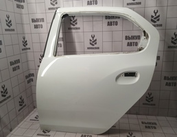 Дверь задняя левая для Renault Logan 2 14-18  запчасти бу