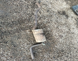 Глушитель основной для Ford Focus 2 05-08  запчасти бу