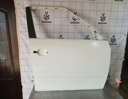 Дверь передняя правая для Skoda Fabia 2007-2015  запчасти бу