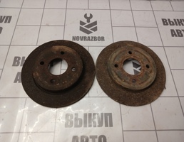 Диск тормозной задний для Ford Focus 1 1998-2004  запчасти бу