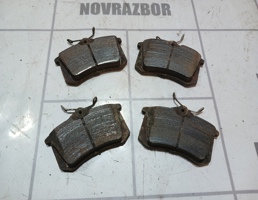 Колодки тормозные задние дисковые к-кт для Peugeot 307 2001-2008  запчасти бу