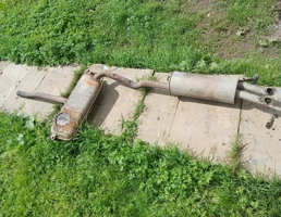 Приемная труба глушителя для VW Passat B5 96-00  запчасти бу