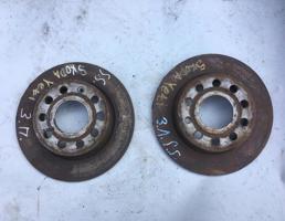 Диск тормозной задний для Skoda Yeti 2009-2018  запчасти бу