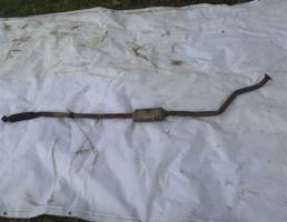 Резонатор для Kia RIO 1 2000-2004  запчасти бу