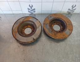 Диск тормозной передний не вентилируемый для Audi 80  90  B3  86-91  запчасти бу